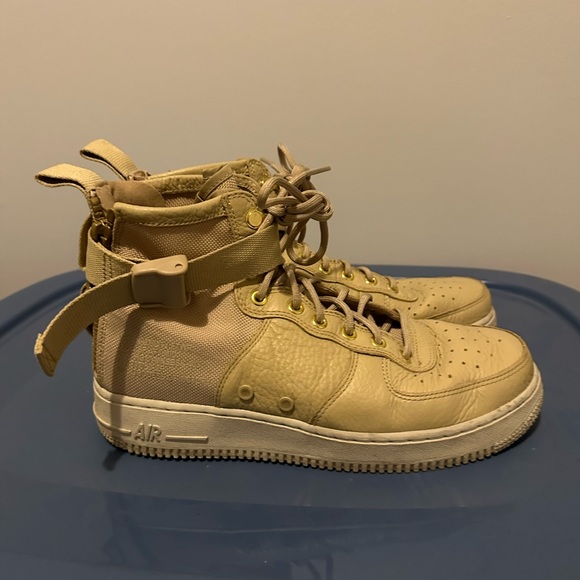 Nike SF AF1 Mid Mushroom - Picture 4 of 5
